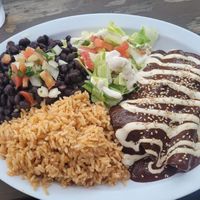 Enchiladas de Mole at Cascabel in Houston