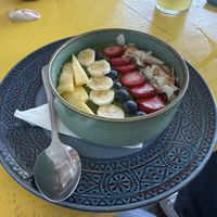Green Smoothie Bowl  at Hang Ten Cafe in Muizenberg