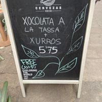 Anunci  at The Vegan Corner in Barcelona