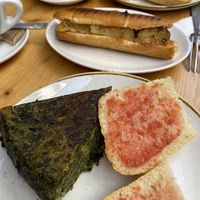 Vegan tortilla. So delicious.  at The Vegan Corner in Barcelona