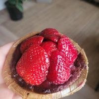 Tart at The Vegan Corner in Barcelona