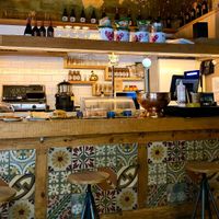 Inside The Vegan Corner.  at The Vegan Corner in Barcelona