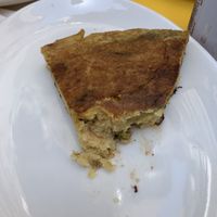 Tortilla de patata  at The Vegan Corner in Barcelona