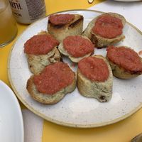 Pan con tomate  at The Vegan Corner in Barcelona