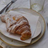 Chocolate Croissant at The Vegan Corner in Barcelona