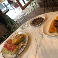 Bikini croissant   at The Vegan Corner in Barcelona