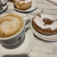 Chocolate filled doughnuts  at The Vegan Corner in Barcelona