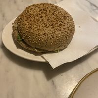 ‘Tuna’ sandwich    at The Vegan Corner in Barcelona