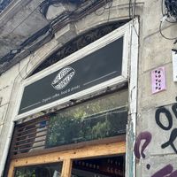 Entrance  at The Vegan Corner in Barcelona