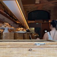 From the outside looking  in  at The Vegan Corner in Barcelona
