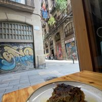   at The Vegan Corner in Barcelona