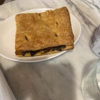Spinach/Pepper/Onion Pastry!  at The Vegan Corner in Barcelona
