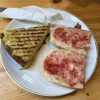 tortilla  at The Vegan Corner in Barcelona