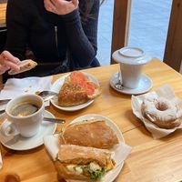 vegan doughnut, tortilla, bread and more  at The Vegan Corner in Barcelona