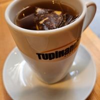 Roiboos orange lemon tea at The Vegan Corner in Barcelona