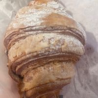 Chocolate croissant  at The Vegan Corner in Barcelona