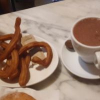 Churros at The Vegan Corner in Barcelona