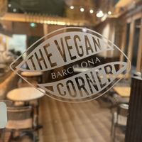 Such a nice and warm place to have coffe and cake. The girl attending Laia from Tanger was so friendly and made me feel like home.  at The Vegan Corner in Barcelona