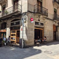Outside view at The Vegan Corner in Barcelona