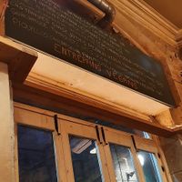 Menus are on the walls and in Catalan at The Vegan Corner in Barcelona