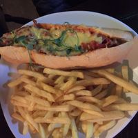 Vegan melt at The Masons Arms in Warkworth