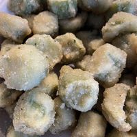 Fried okra was gross   at Soul Bowl in Minneapolis