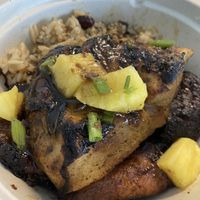 Orig vegan grilled chicken (by Herbivorous Butcher)  at Soul Bowl in Minneapolis