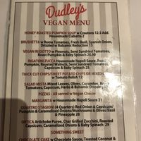 Good range of options  at Dudley's in Olinda