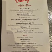 Vegan menu (you have to ask for it) at Dudley's in Olinda