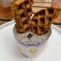 Basil seed pudding   at Juice By J in Grand Rapids