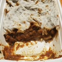A bit of a view inside the roti at My Roti Place in Toronto