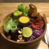 Rainbow Tempeh Bowl  at Roots in Hanoi