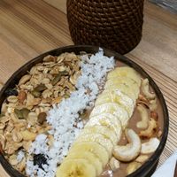 Cacao bowl at Roots in Hanoi