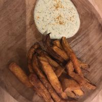 Sweetpotatoe fries  at Roots in Hanoi