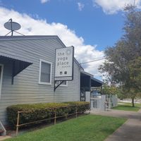 Park in the mitti Street cul-de-sac at The Yoga Place Cafe in Blacksmiths