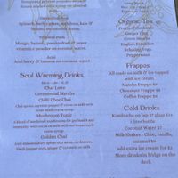 ALL VEGAN  at The Yoga Place Cafe in Blacksmiths