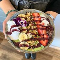 Green Smoothie Bowl at The Yoga Place Cafe in Blacksmiths