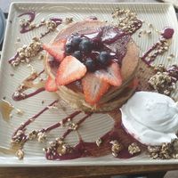 Buckwheat pancakes ... 10/10 at The Yoga Place Cafe in Blacksmiths