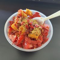 Minus the bee pollin it was amazing!   at Basik Acai in Kailua Kona