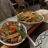 tofu en pad thai  at King Thai in Eindhoven