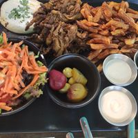 Vegan dish at Nish Nush in Cologne