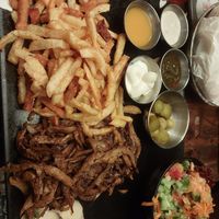 Traditional one with oyster mushrooms at Nish Nush in Cologne