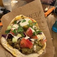 Beyond burger pitta Tel Aviv  at Nish Nush in Cologne