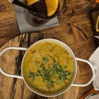 Peas soup at Nish Nush in Cologne
