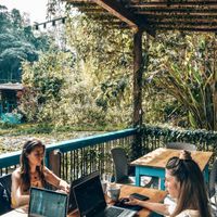 Coworking at Lulo's Restaurante in Jardin