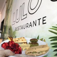 Menu del dia(also comes with soup) at Lulo's Restaurante in Jardin