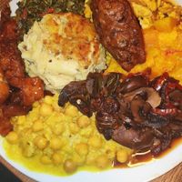 Platter at Eat Of Eden - Clapham Park in South West London