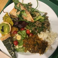 Vegan buffet  at DaTerra in Braga