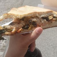 Focaccia vegana at Focacceria Da Francesco in Padua