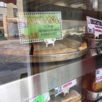 Vegan focaccia at Focacceria Da Francesco in Padua